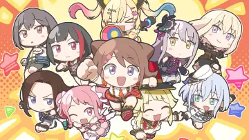 Задник до серіалу "元祖！バンドリちゃん" #1316984