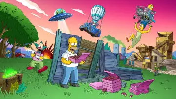 Задник до серіалу "Fortnite x The Simpsons" #1479256