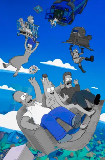 Постер до серіалу "Fortnite x The Simpsons" #1600616
