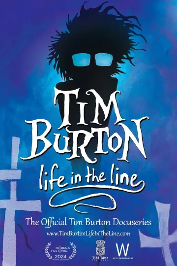 Tim Burton: Life in the Line постер