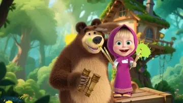 Задник до серіалу "Маша та Ведмідь" #1297265