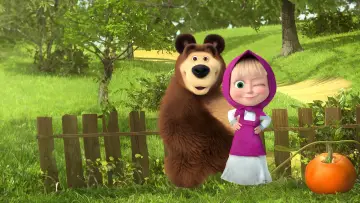 Задник до серіалу "Маша та Ведмідь" #1297268