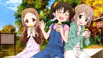 Задник до серіалу "ヤマノススメ" #1393266