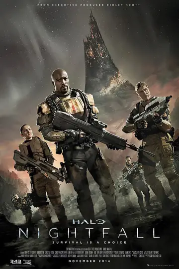 Постер до серіалу "Halo: Нічний падіння" #1880045