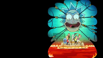Задник к сериалу "Рік та Морті" #1233754