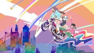Задник до серіалу "Rolling☆Girls" #1684853