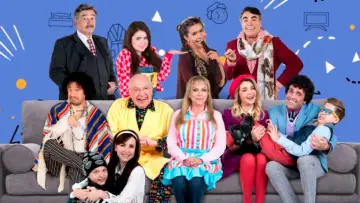 Задник к сериалу "Una familia de diez" #1437400