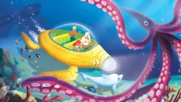 Задник до серіалу "Oum le dauphin blanc" #1546913