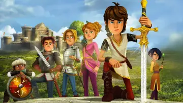 Задник к сериалу "Arthur et les Enfants de la Table ronde" #1510280