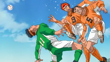 Задник к сериалу "ハングリーハート WILD STRIKER" #1444614