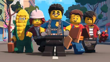 Задник до серіалу "Пригоди в LEGO City" #1881345