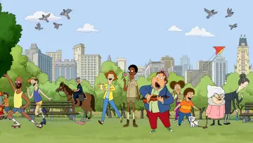 Задник к сериалу "Центральний парк" #1300977