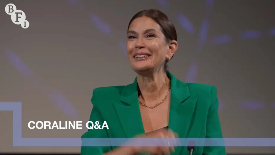 Відео до фільму Кораліна у світі кошмарів | Coraline actor Teri Hatcher and director Henry Selick | BFI Q&A