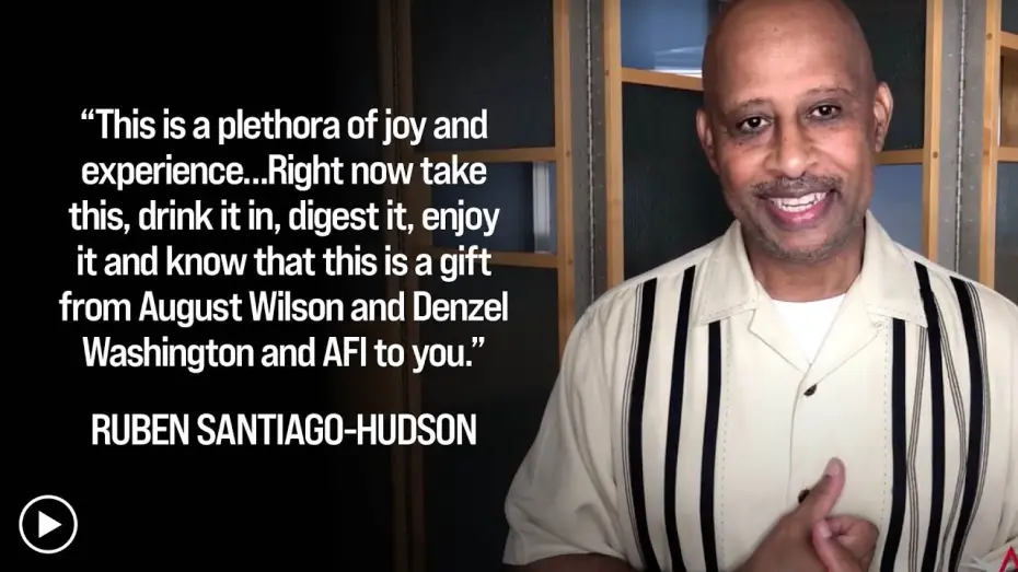 Відео до фільму Паркани | Ruben Santiago-Hudson announces FENCES for AFI Movie Club