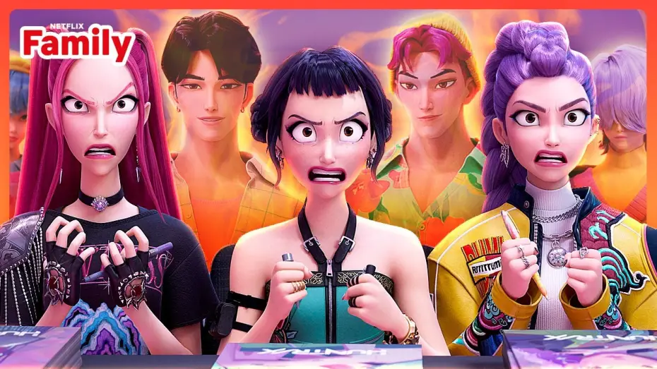 Відео до фільму Кейпоп-мисливиці на демонів | The Saja Boys CRASH Huntrix