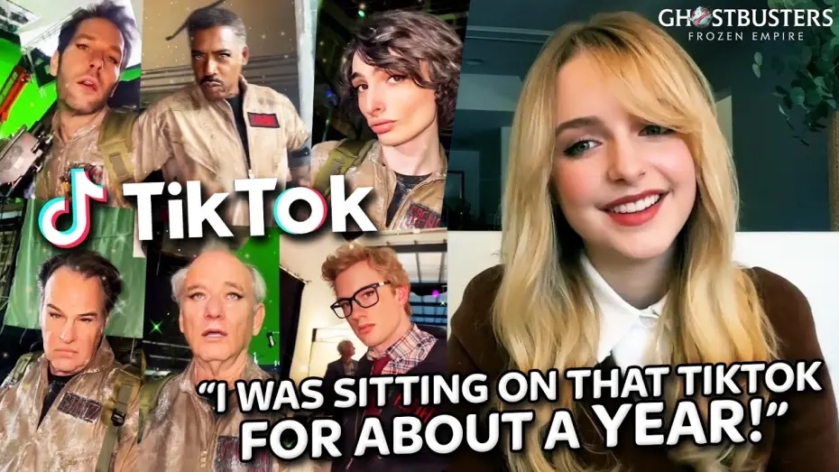 Відео до фільму Мисливці на привидів: Крижана імперія | McKenna Grace On Her Viral Ghostbusters TikTok Videos