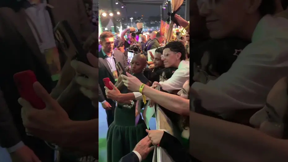 Відео до фільму Wicked: For Good | Cynthia Erivo has arrived! All love from Brazil