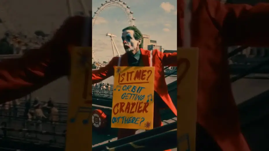 Відео до фільму Джокер: Шаленство на двох | Send in the clowns