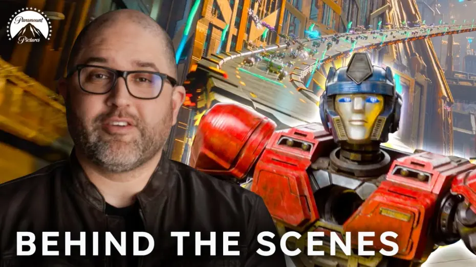 Відео до фільму Transformers One | Transformers Meets Formula 1 Racing - Behind the Scenes