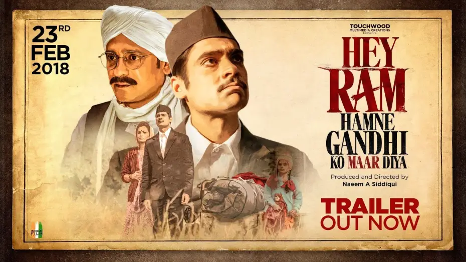 Відео до фільму Hamne Gandhi Ko maar Diya | Hey Ram, Hamne Gandhi Ko Maar Diya | Official Trailer | Produced and Directed by Naeem A Siddiqui