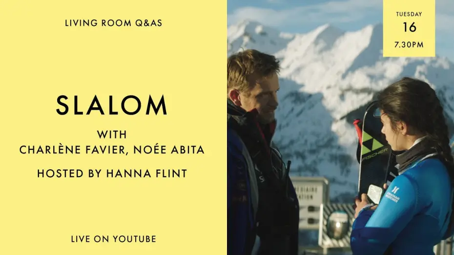 Відео до фільму Slalom | LIVING ROOM Q&As: Slalom with Charlène Favier & Noée Abita hosted by Hanna Flint