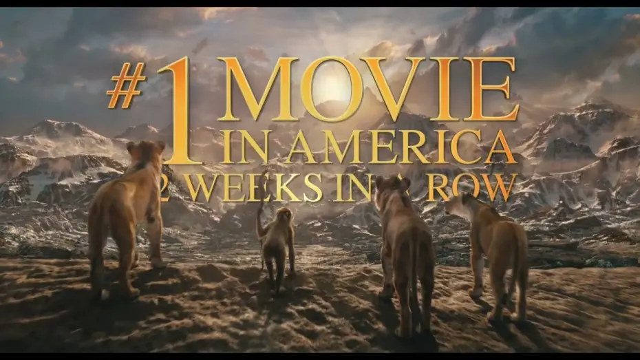 Відео до фільму Муфаса: Король Лев | #1 Movie In America Again!