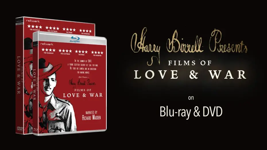 Відео до фільму Harry Birrell Presents: Films of Love & War | Harry Birrell Presents Films of Love and War narrated by Richard Madden | Pre-Order on Blu-ray/DVD