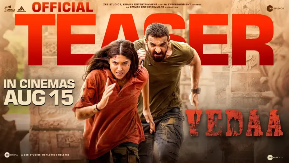 Відео до фільму Vedaa | Vedaa I Official Teaser I In Cinemas 12th July | John Abraham I Sharvari I Abhishek B | Nikkhil A