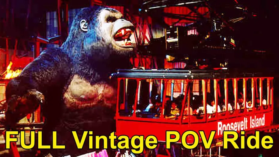 Відео до фільму Kongfrontation | Kongfrontation FULL Vintage POV Ride 1996, Universal Studios Florida Theme Park, Orlando, King Kong