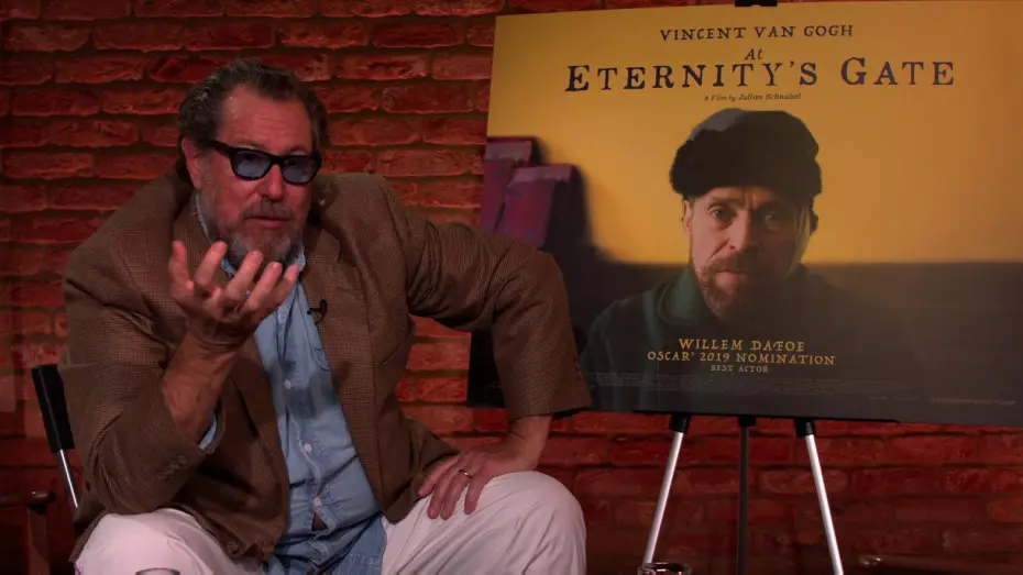 Відео до фільму Ван Гог. На порозі вічності | Julian Schnabel talks AT ETERNITY
