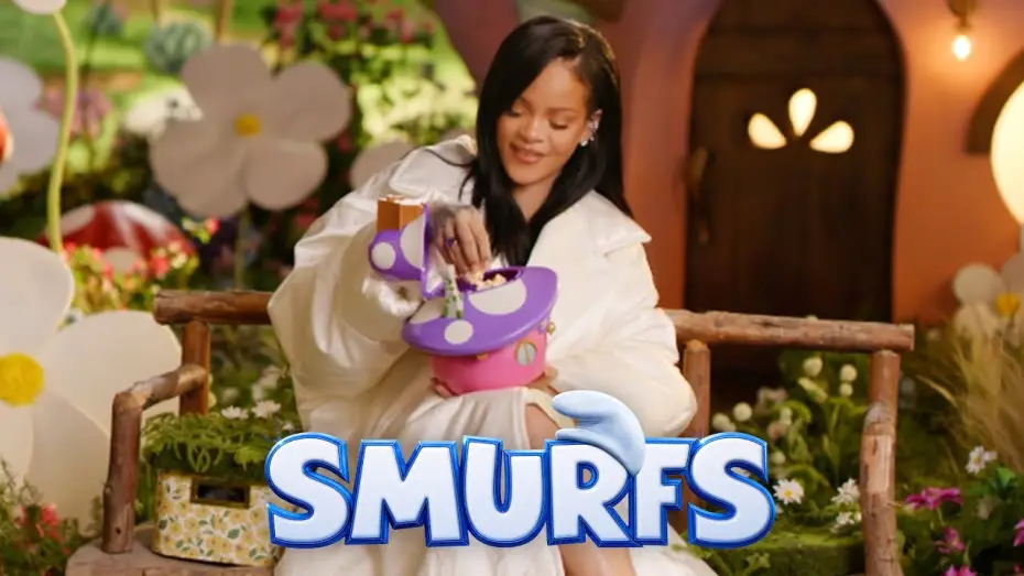Відео до фільму Smurfs | Rihanna Opening Boxes