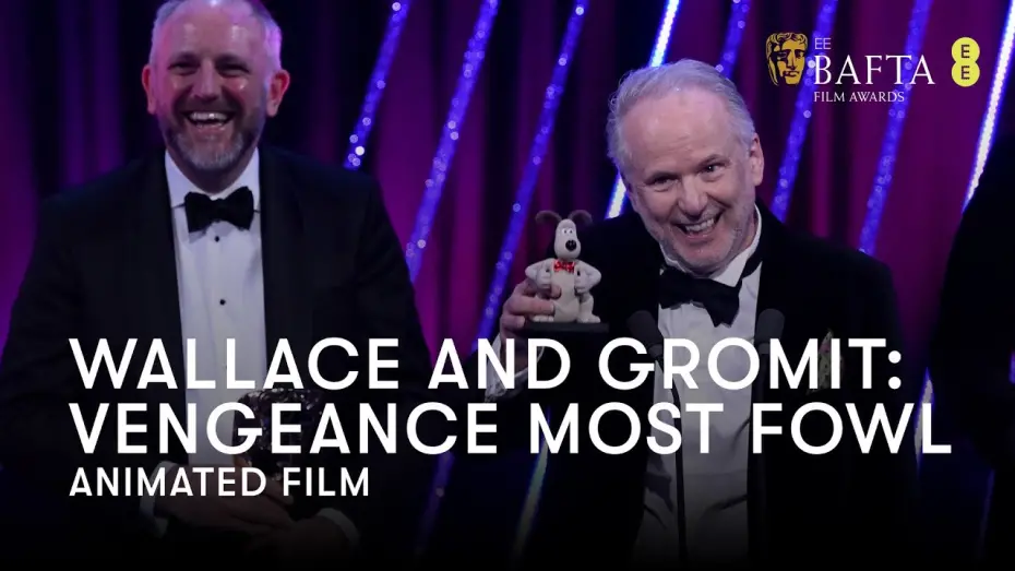 Відео до фільму Wallace & Gromit: Vengeance Most Fowl | Wallace and Gromit: Vengeance Most Fowl wins Animated Film at the 2025 BAFTA Film Awards | BAFTA