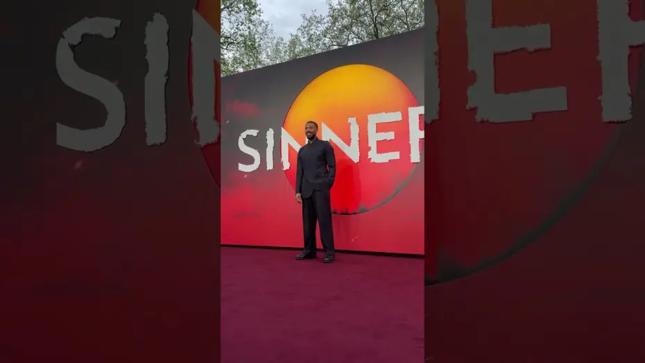 Відео до фільму Грішники | Michael B. Jordan at the #SinnersMovie European Premiere in London