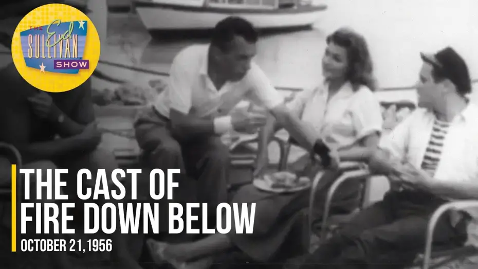 Відео до фільму Вогонь із пекла | Rita Hayworth, Robert Mitchum, Jack Lemmon, Robert Parrish On The Set Of "Fire Down Below"