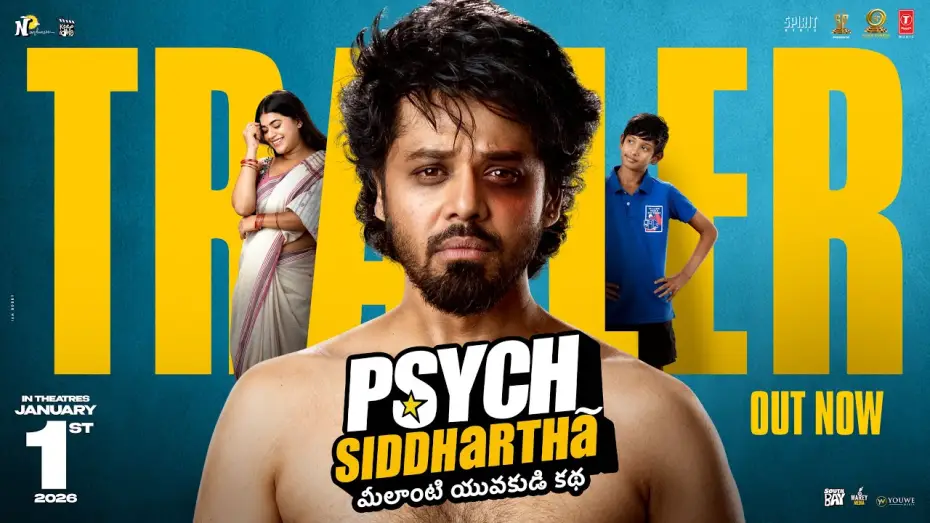 Відео до фільму Psych Siddhartha | Psych Siddhartha | Official Trailer | Shree Nandu | Yaamini Bhaskar | Varun Reddy | Jan 1st Release