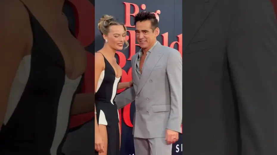 Відео до фільму A Big Bold Beautiful Journey | Margot Robbie and Colin Farrell reunite at the New York City premiere