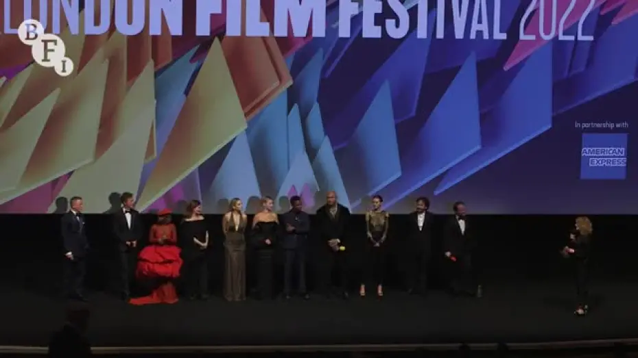 Відео до фільму Ножі наголо: Скляна цибуля | The Cast of Glass Onion: A Knives Out Mystery | BFI London Film Festival 2022 Q&A