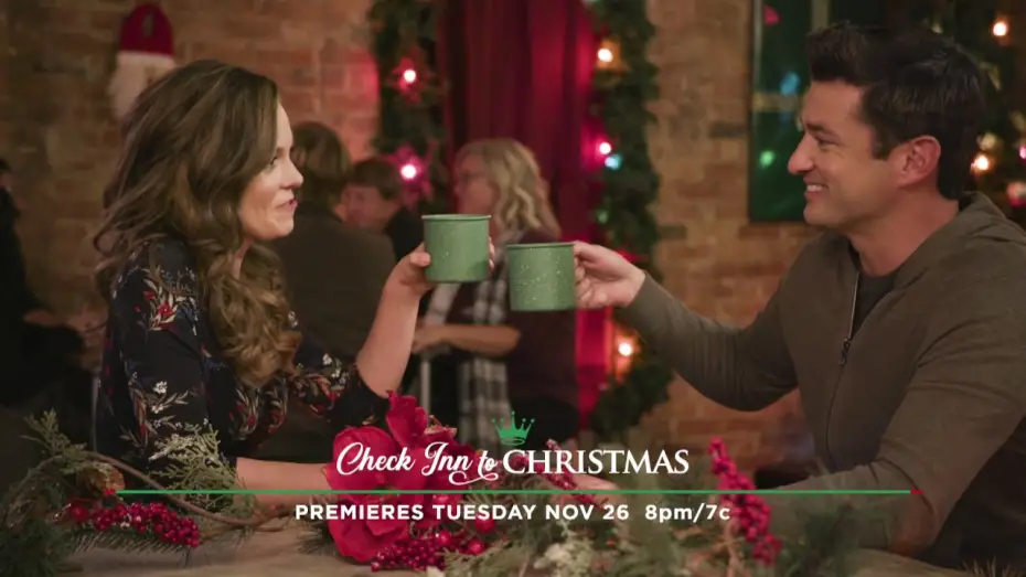 Відео до фільму Check Inn to Christmas | Preview - Check Inn to Christmas - Hallmark Channel movie starring Rachel Boston and Wes Brown