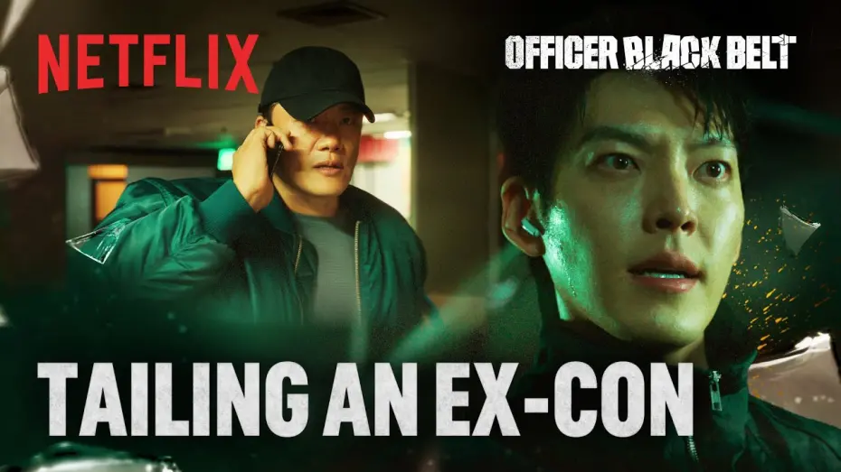 Відео до фільму Officer Black Belt | Kim Woo-bin follows the ankle tag signal [ENG SUB]