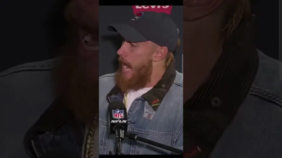 Відео до фільму Primitive War | George Kittle talks Primitive War on a press junket !