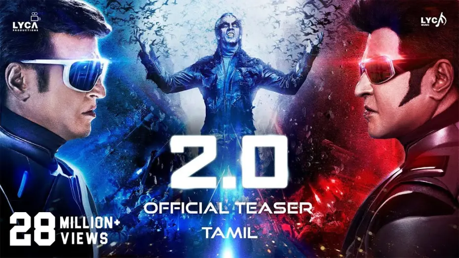 Відео до фільму 2.0 | 2.0 - Official Teaser [Tamil] | Rajinikanth | Akshay Kumar | A R Rahman | Shankar | Subaskaran
