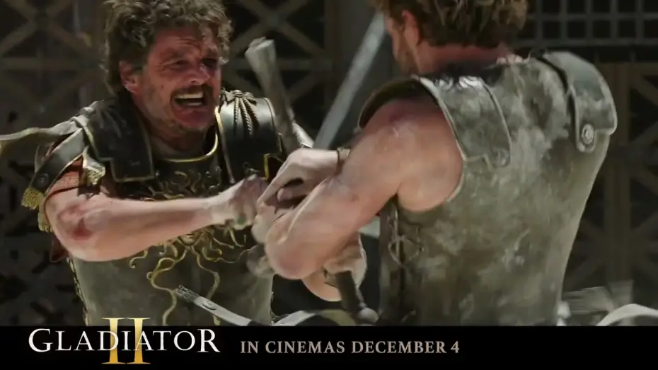 Відео до фільму Гладіатор 2 | See it. Feel it. Experience Gladiator II in 4DX