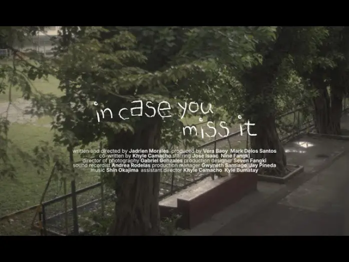 Відео до фільму in case you miss it | TRAILER: in case you miss it (2025)