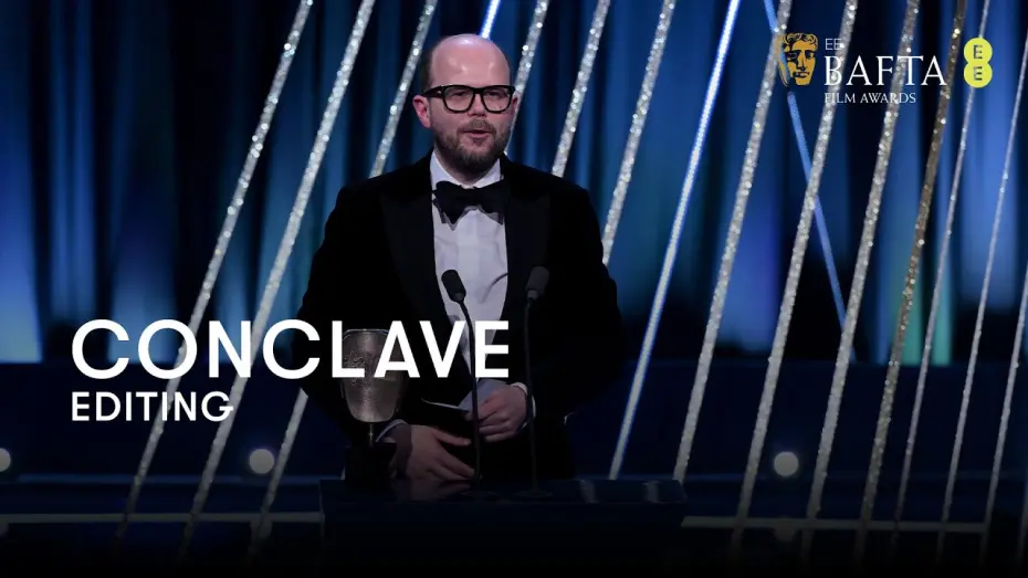 Відео до фільму Conclave | Conclave takes home the BAFTA for Editing | BAFTA Film Awards 2025