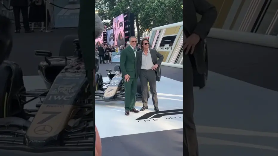 Відео до фільму F1 | The moment Tom Cruise surprised us on the red carpet!