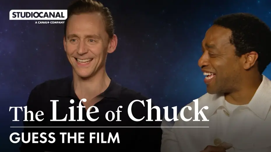 Відео до фільму Життя Чака | Tom Hiddleston & Chiwetel Ejiofor play Guess The Stephen King Film