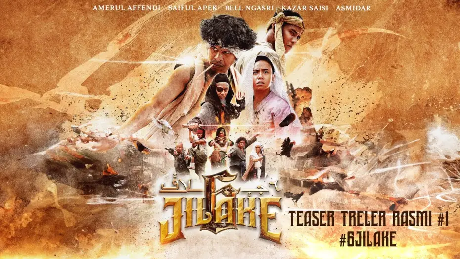 Відео до фільму 6 Jilake | TEASER TRELER RASMI 6 JILAKE #1 | DI PAWAGAM 24 APRIL 2025