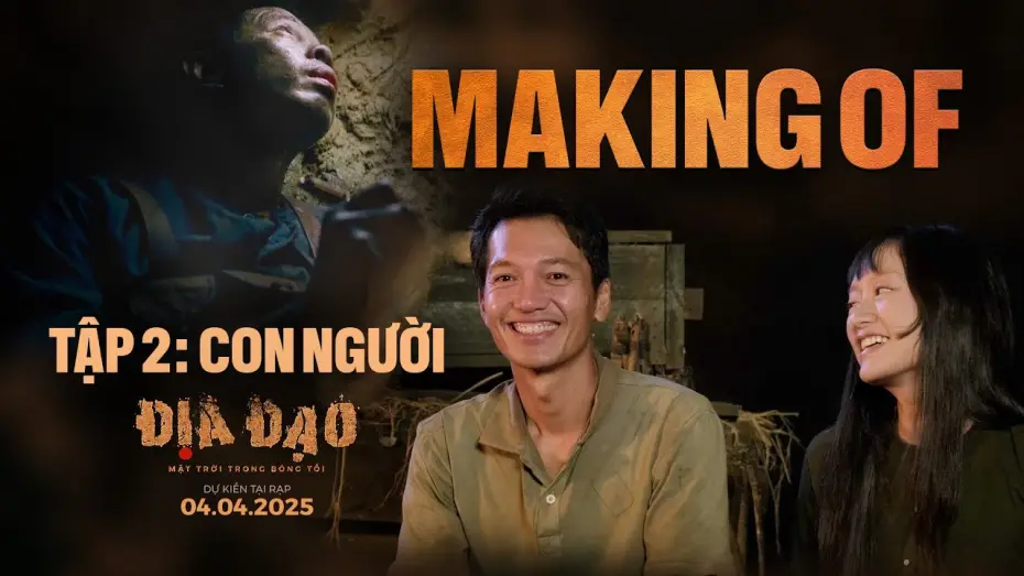 Відео до фільму Tunnels: Sun in the Dark | ĐỊA ĐẠO: MẶT TRỜI TRONG B&Oacute;NG TỐI | BTS: Con Người | Khởi chiếu 04.04.2025