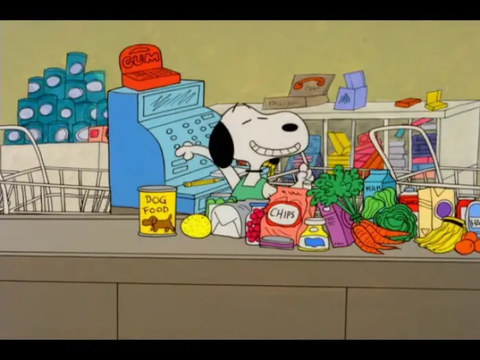 Відео до фільму Не час для кохання, Чарлі Брауне | Joe Cool at the Supermarket