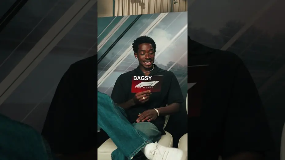 Відео до фільму F1 | Damson Idris tests Brad Pitt on his British slang